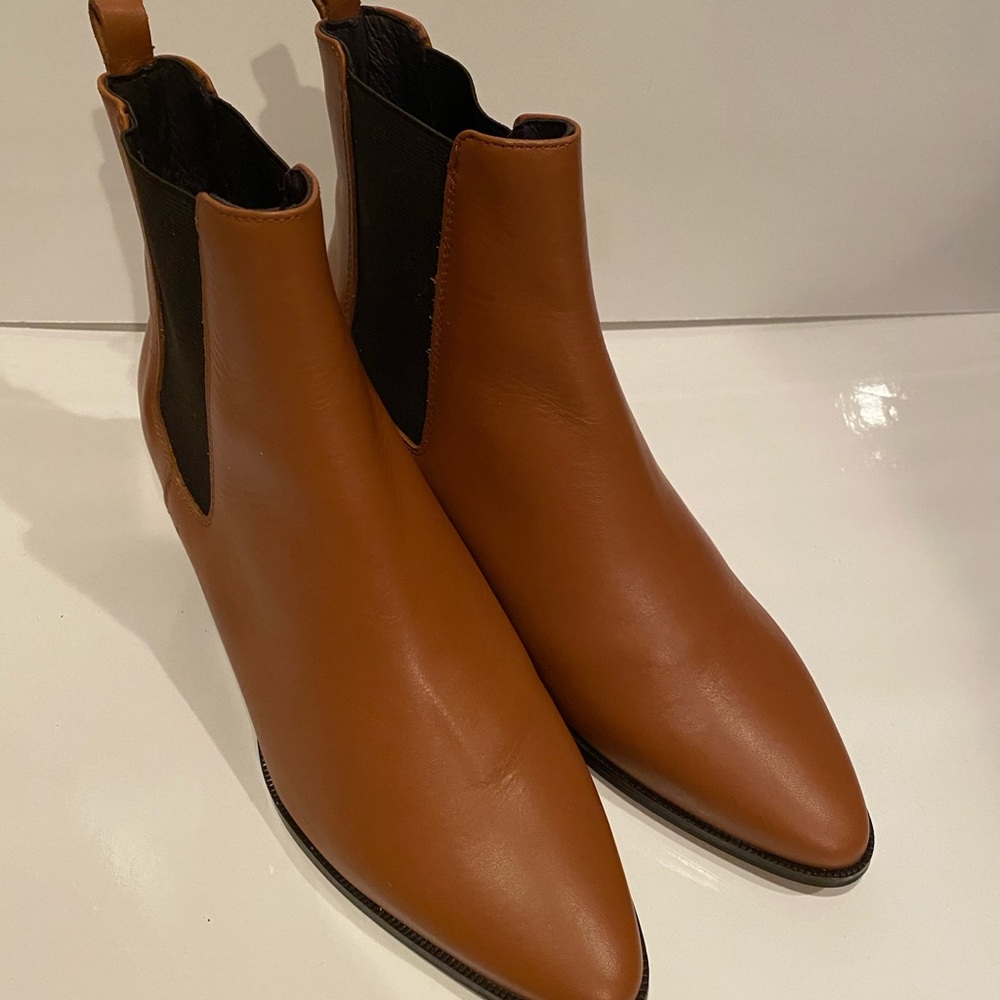 EUC l’intervalle brown ankle boots